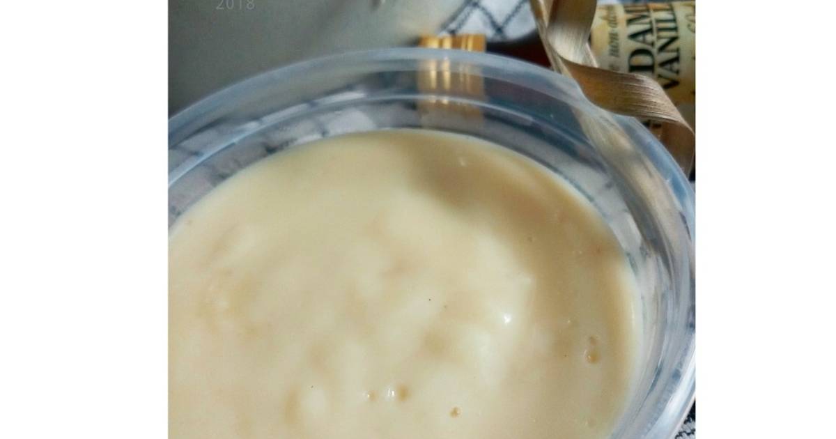 Resep Vla vanila untuk puding oleh Jannati Asri Safitri 