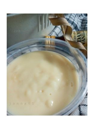 Foto resep Vla vanila untuk puding