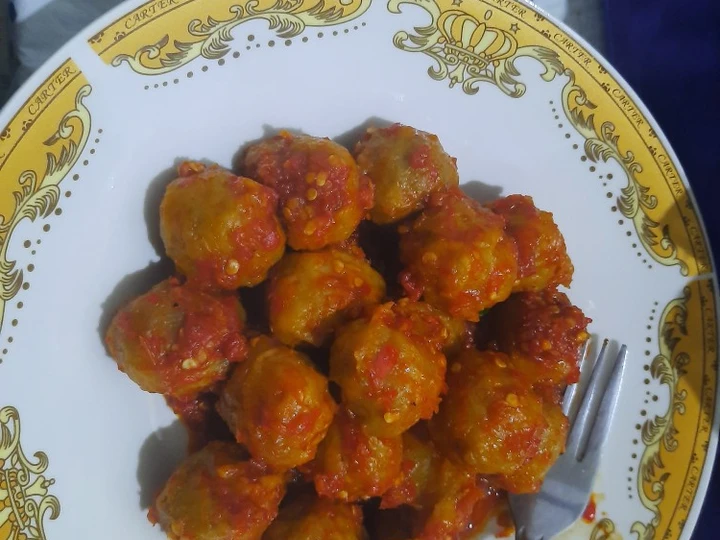 Langkah Mudah untuk Menyiapkan Resep Pentol mercon 🔥 yang Enak Banget Anti Ribet, Bisa Manjain Lidah