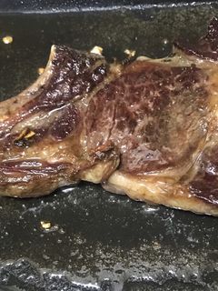 Una foto de Chuletón a la plancha