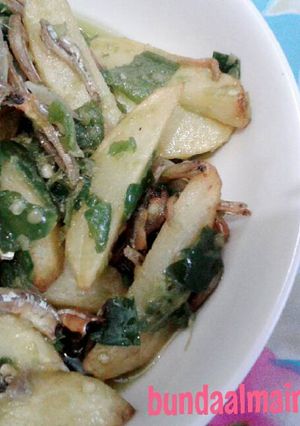 Foto resep Kentang Teri Cabe Ijo