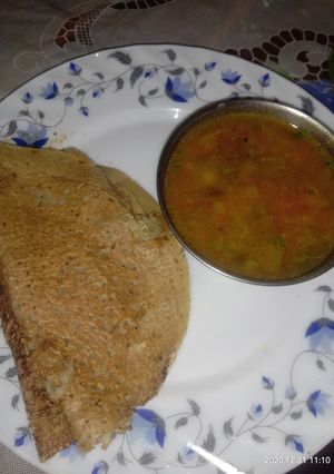 A picture of Instant Jowar dosa.