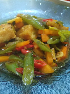 Foto resep Oseng-oseng (buncis, wortel dan tahu)