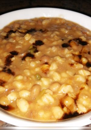 A picture of Vegetarian Savoury Samp.