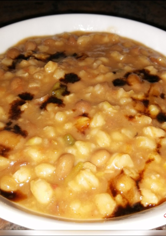 A picture of Vegetarian Savoury Samp.