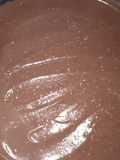 Crema de maicena y cacao amargo