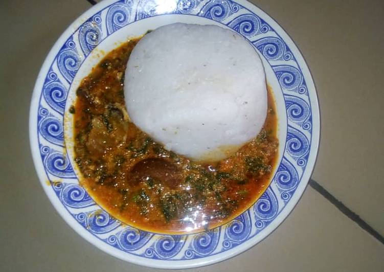 Step-by-Step Guide to Make Great Tuwon masara with egusi soup Cooking Basics for Newbies