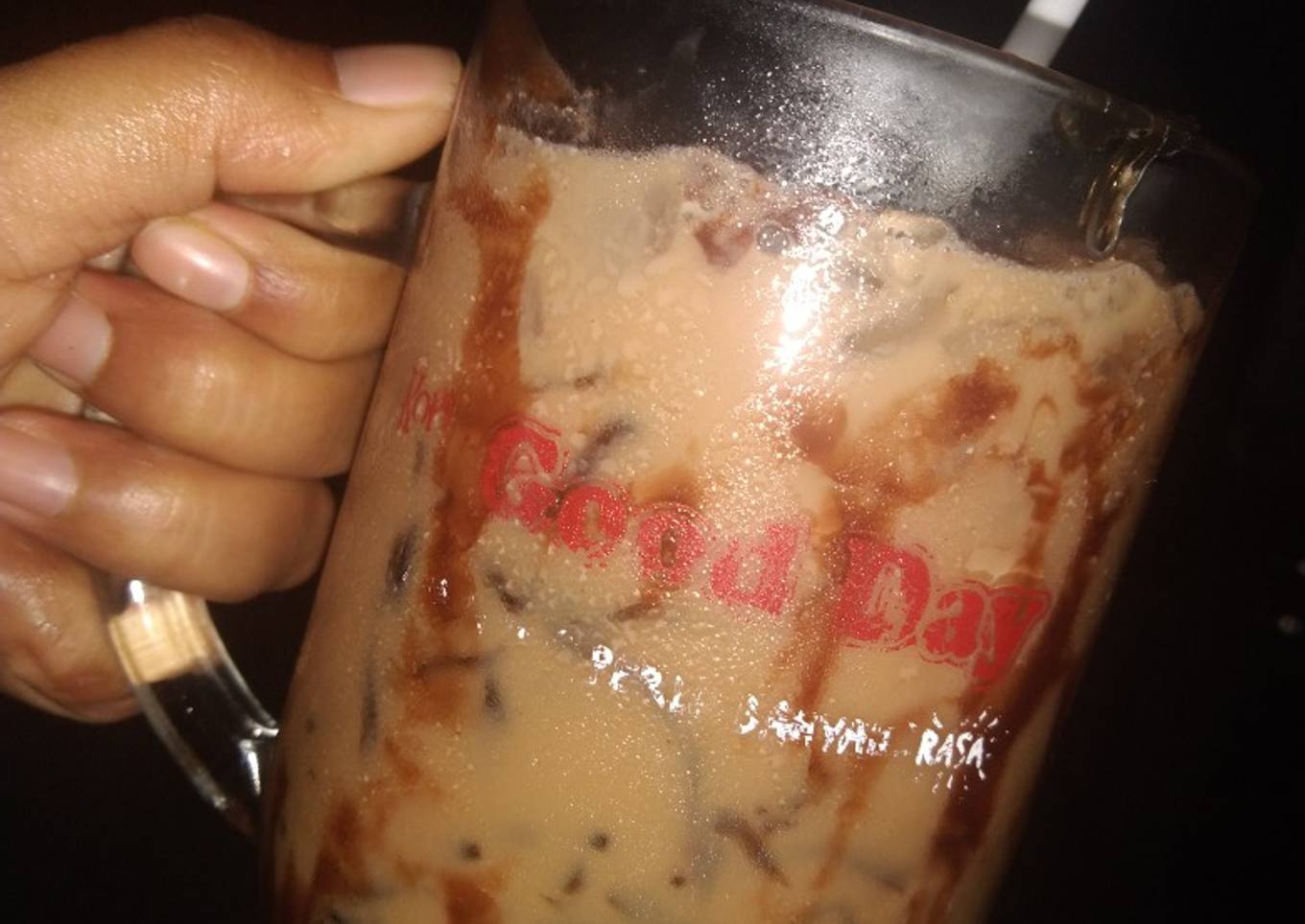 Es cincau serut cappucino