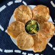 Aloo Puri with Dry aloo sabzi