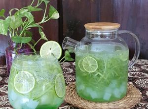 Foto resep Es Kuwut Timun Nata De Coco (Sirup Jagung)