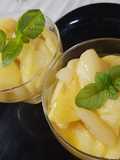Frutas flambeadas expres