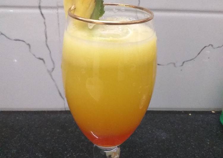 Pineapple Lime cocktail