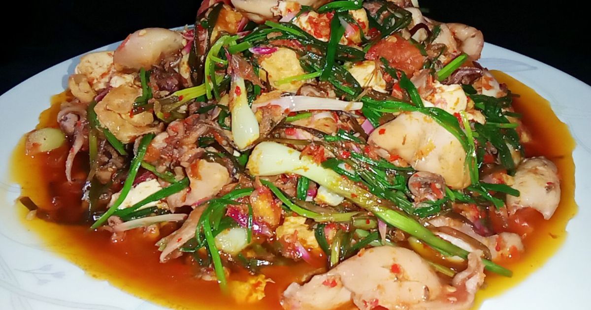 Cumi Bawang Batak Sambal Kecombrang