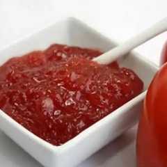 Una foto de Dulce tradicional de tomate costeño