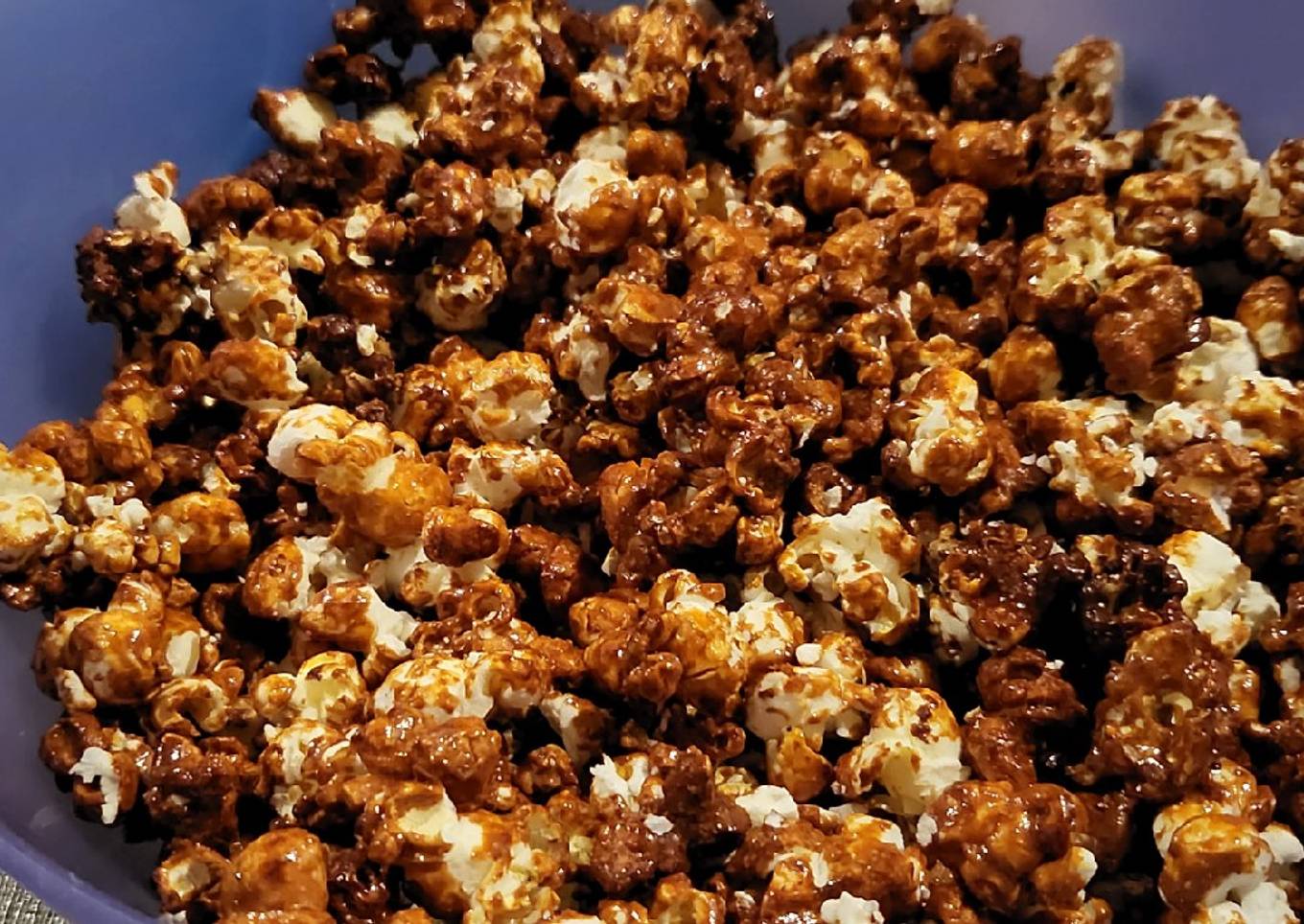 Palomitas con caramelo