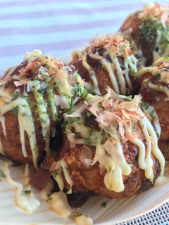 Una foto de Takoyaki 🐙 de Hachi de "ONEPIECE"