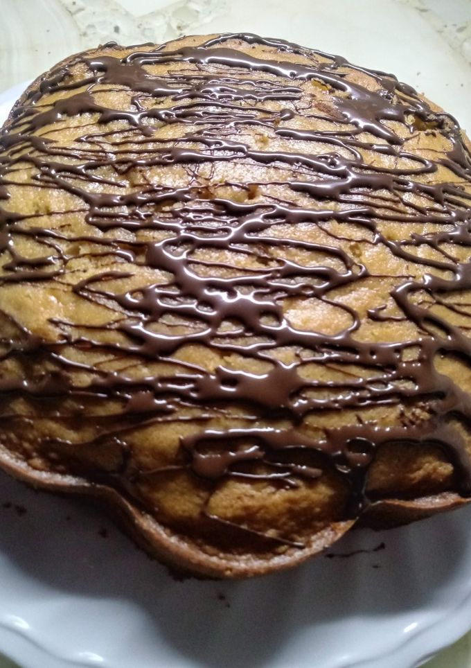Una foto de Torta de dulce de leche y banana