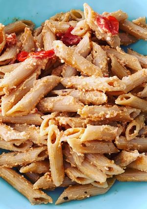 Φωτογραφία της συνταγής Pasta με ντοματίνια, φέτα και cottage
