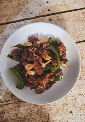 Foto resep Tumis daging sapi dan paprika