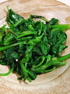 炒甜菠菜 的食譜成品照片