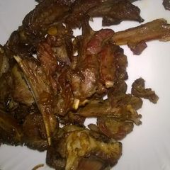 A picture of Oven roasted goat meat. #localfoodcontest_nairobi_north.