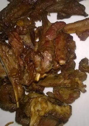 A picture of Oven roasted goat meat. #localfoodcontest_nairobi_north.