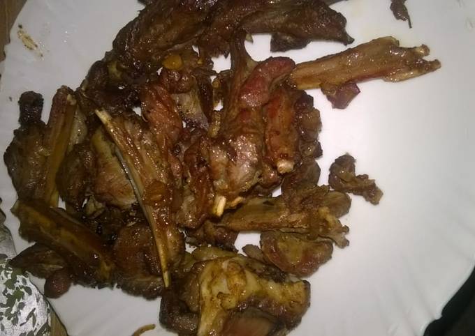 Oven roasted goat meat. #localfoodcontest_nairobi_north