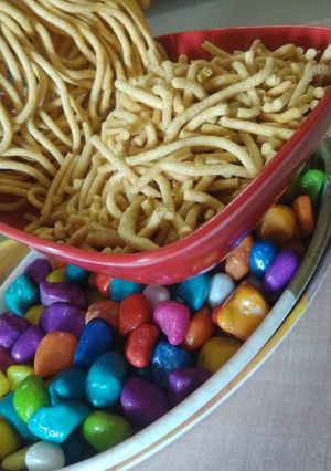 A picture of Simple Gathiya Sev.