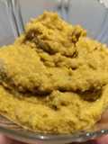 ,,Pasta z groszku, marchewek oraz czosnku,,
