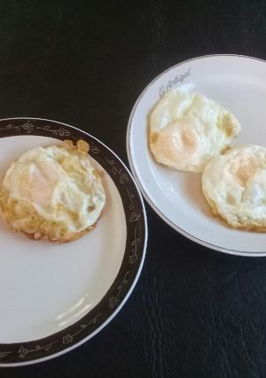 Una foto de Huevos fritos