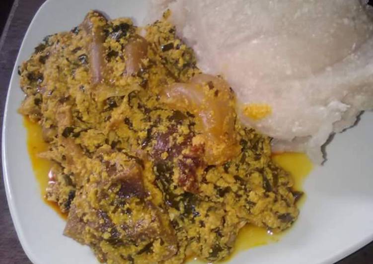 Recipe of Perfect Egusi with bitter leaf
