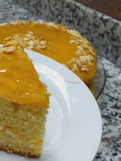 صورة لوصفة كيكة رائعة بكريمة البرتقال