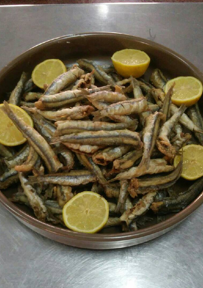 Una foto de Boquerón frito