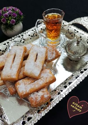 عکسی از دستور شیرینی بدون تخم مرغ الهام پز