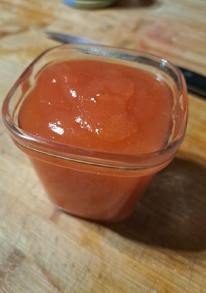 Une photo de Confiture de coing