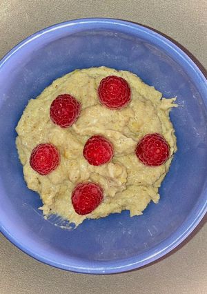 Une photo de Porridge banane avoine