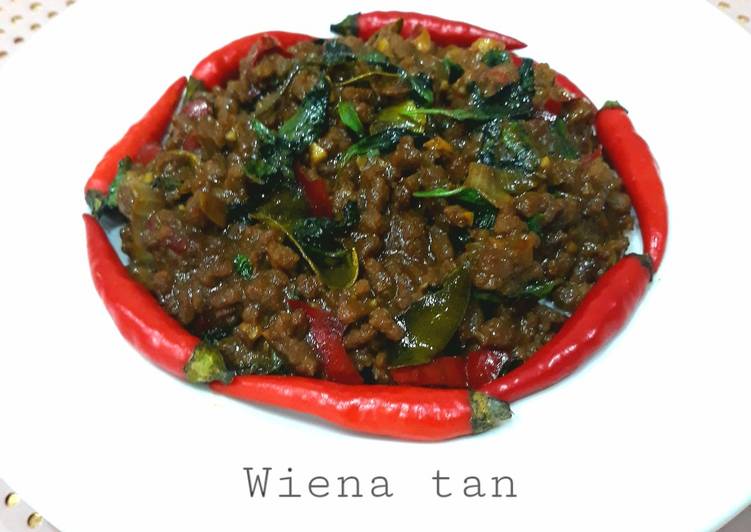 Pad ka Prao / Beef Basil Ala Thai