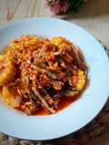 Kerang Bambu Saus Padang