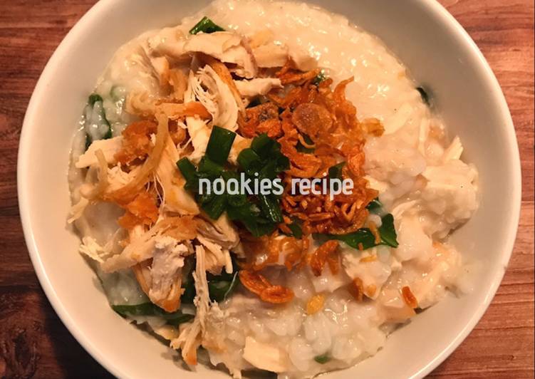 Chinese Rice Porridge / Bubur Ayam Nasi