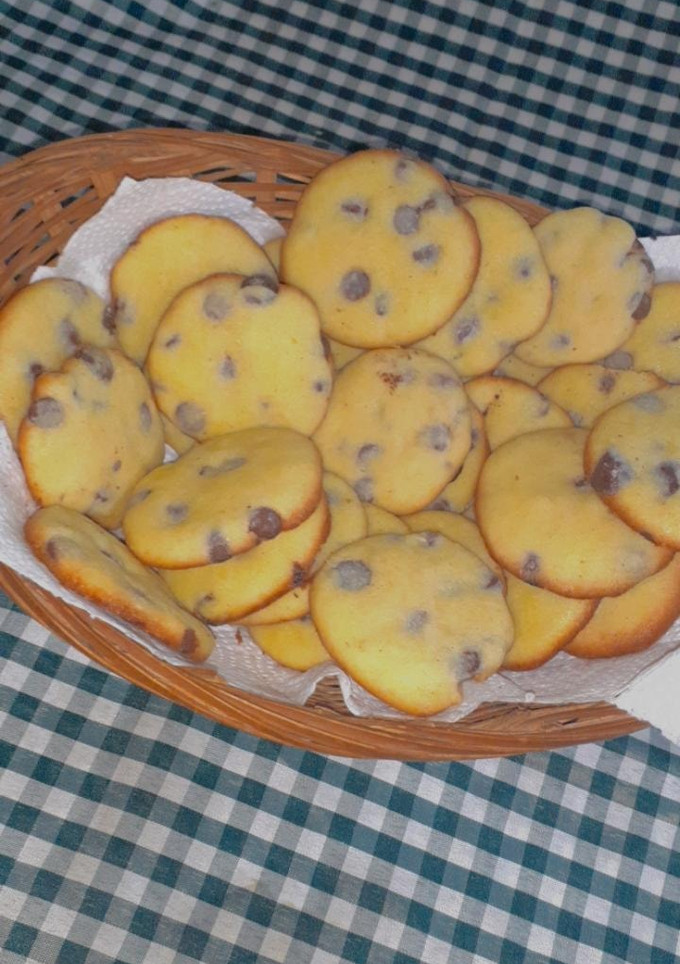 Una foto de Cookies con chips de chocolate🍪