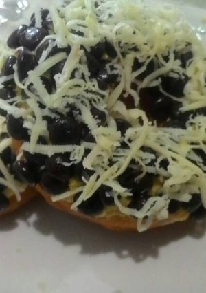 Foto resep Donat Empuk choco chip keju