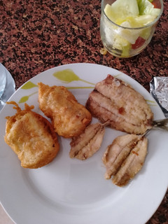Una foto de Bacalao rebozado