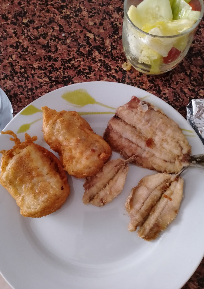 Una foto de Bacalao rebozado