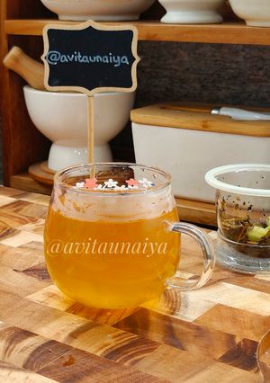 Foto resep Teh Sejamer (pereda batuk pilek)