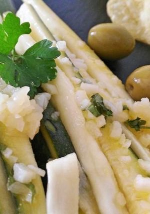 Foto principal de Calabacines en vinagre (al estilo boquerones)