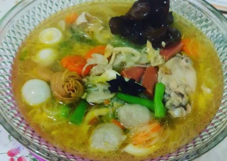 Resep Sup kimlo mamifatih yang Menggugah Selera