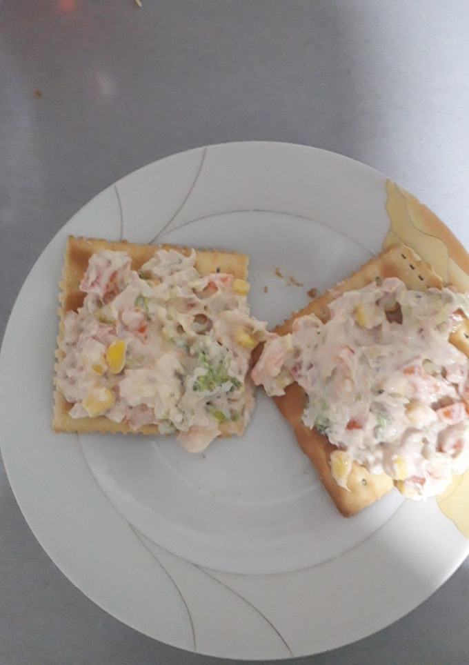 Una foto de 🥗Ensalada cremosa de atún op. 2🤗