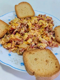 Una foto de Huevos revueltos