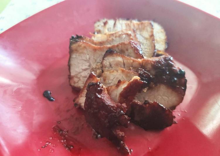 Resep: Makan di DimeSalted Fish Pork Charsiu