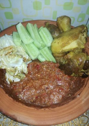 Foto resep Sambel Pecel Ayam